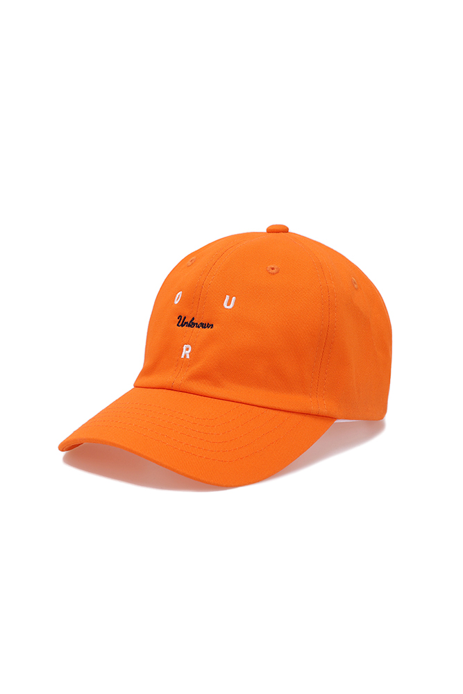O_R Unisex Triangle Logo Hat [Orange]
