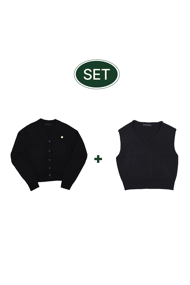 오언더알 베이직 니트 세트 Women&#039;s OR Basic Knit Set [Black]