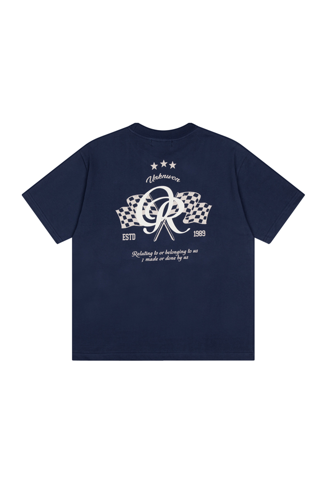 오언더알 여성용 깃발 티셔츠 OR Women&#039;s Flag T-shirts [Navy]