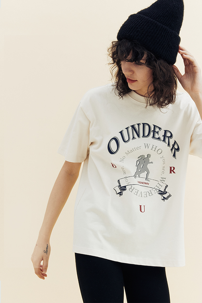 오언더알 여성용 러너 티셔츠 OR Women&#039;s Runner T-shirts [Ivory]
