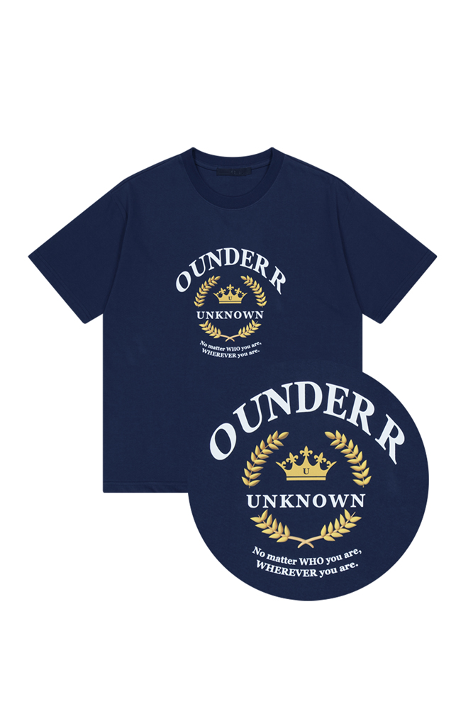 오언더알 여성용 3D월계수 티셔츠 OR Women&#039;s Bay Laurel T-shirts [Navy]