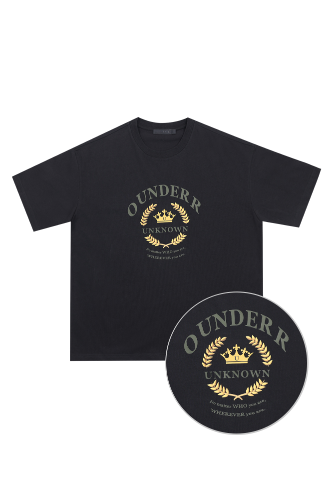 오언더알 여성용 3D월계수 티셔츠 OR Women&#039;s Bay Laurel T-shirts [Black]