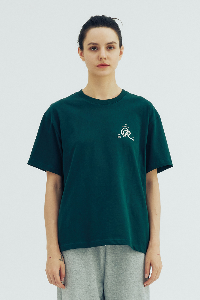 오언더알 여성용 깃발 티셔츠 OR Women&#039;s Flag T-shirts [Green]